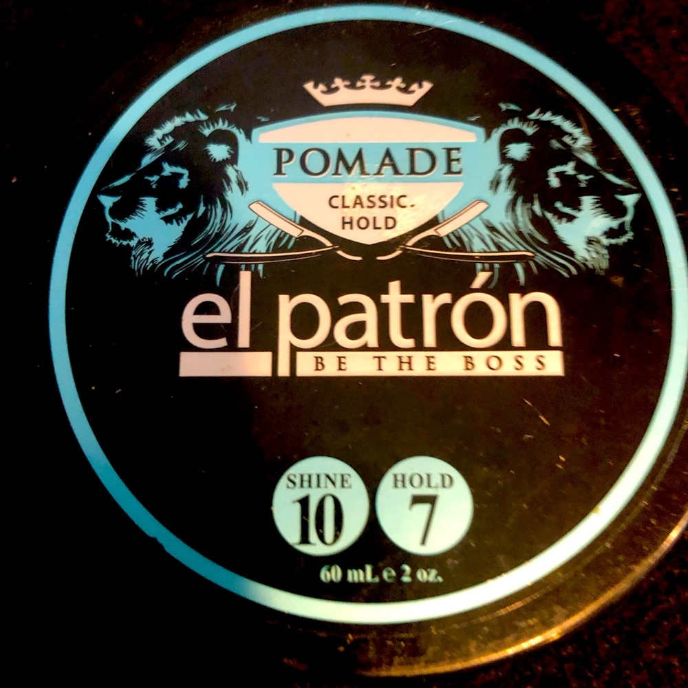 El Patron men’s classic hold pomade.NEW. Not used.-RARE PRICED TO SELL